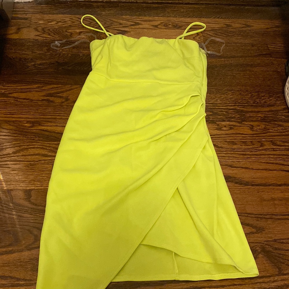 Neon Green Dress